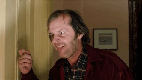 jack nicholson the shining gif